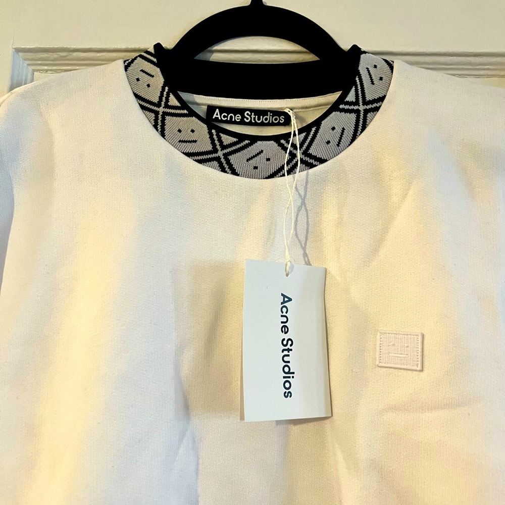 Acne Studios oversized white sweater. New.